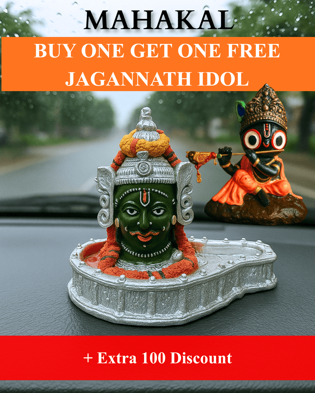 Mahakal & Jaganth Sitting Idol